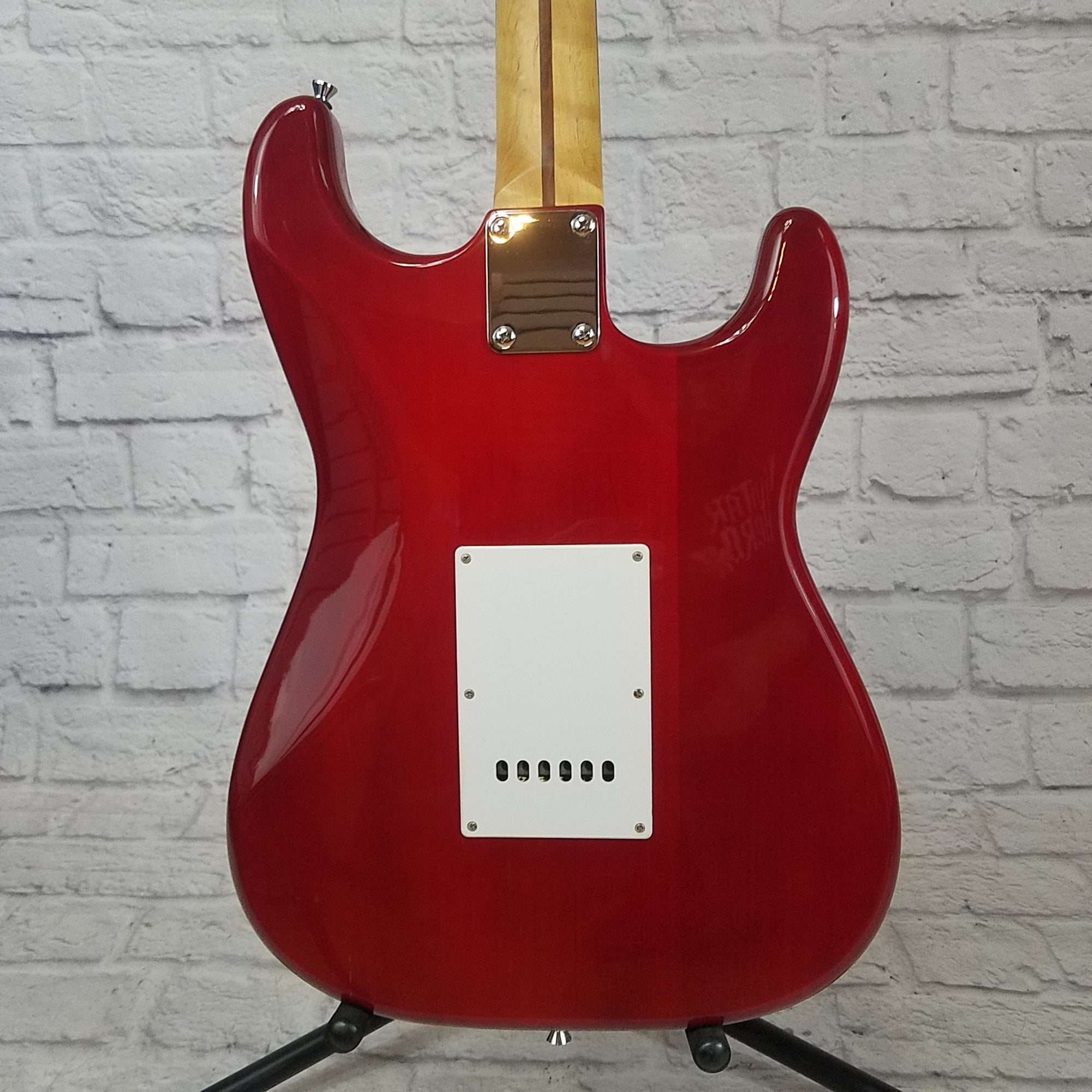 New York Pro Lefty Electric Guitar Red