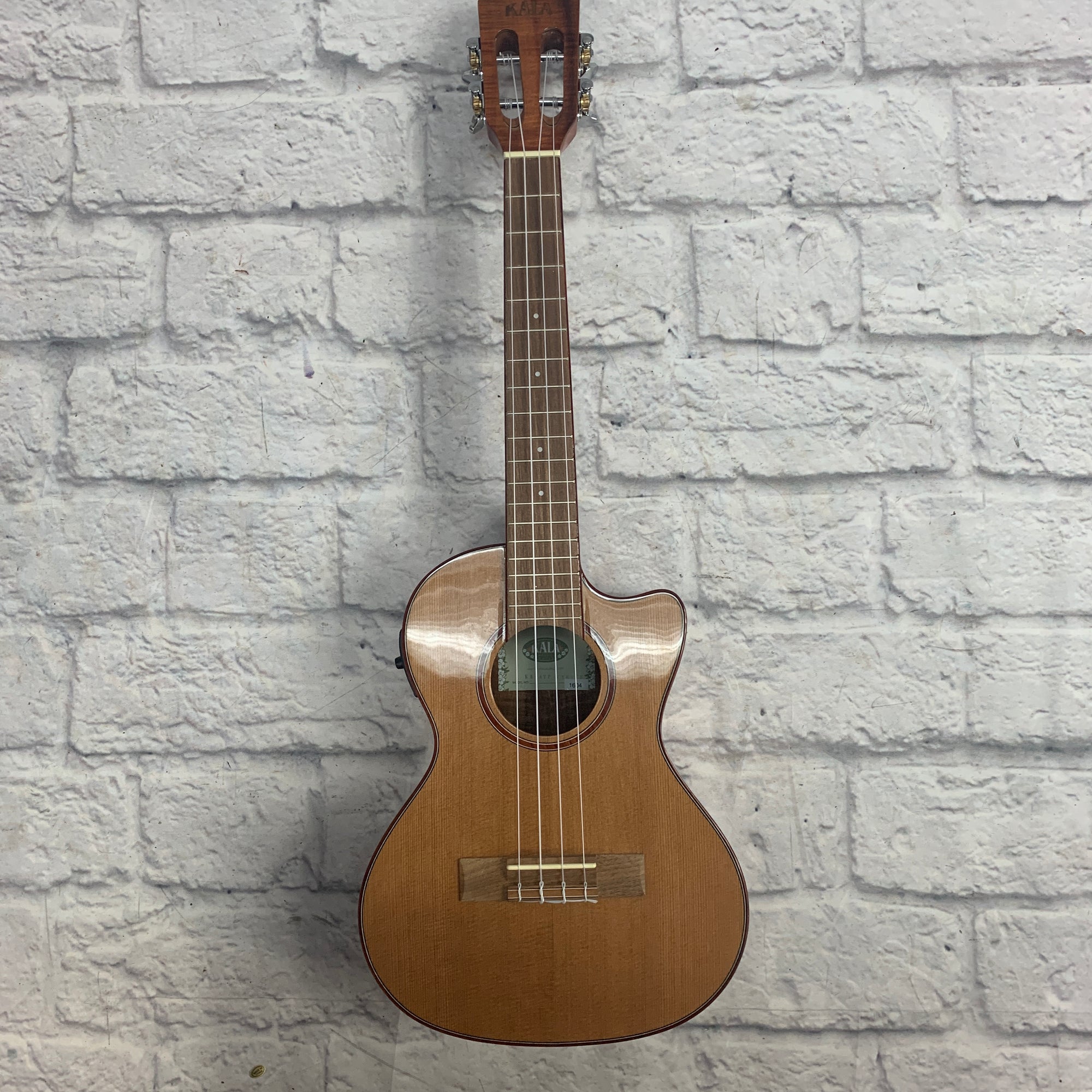 Kala KA-ATP-CTG-CE Cedar Top Tenor Ukulele