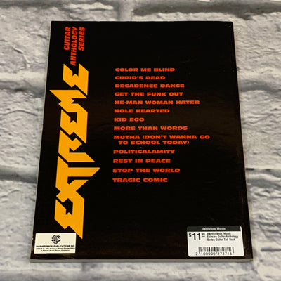 Warner Bros. Music Extreme Guitar Anthology Series Guitar Tab Book