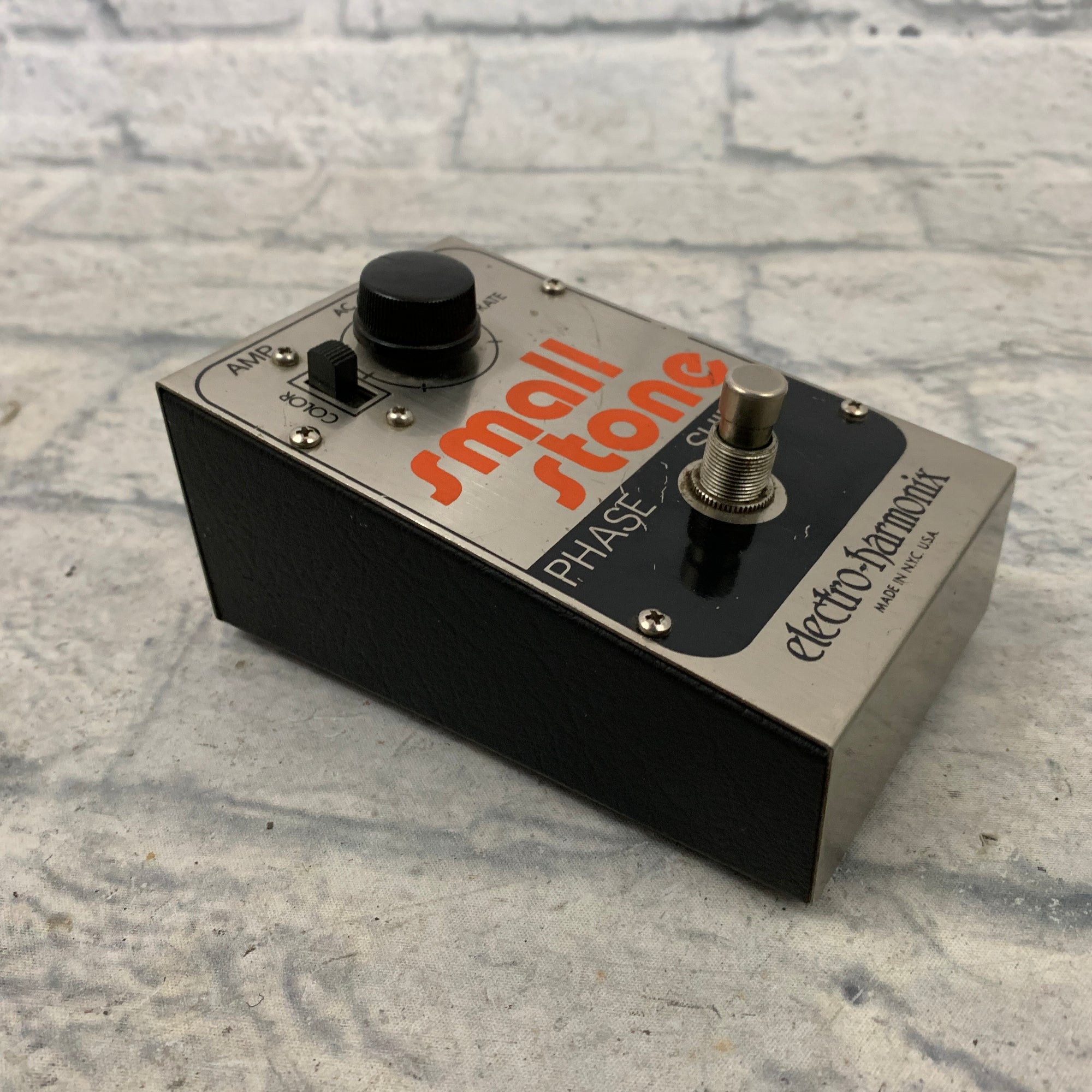 small stone pedal Vintage Electro-Harmonix Small Stone Phaser Pedal 1970s