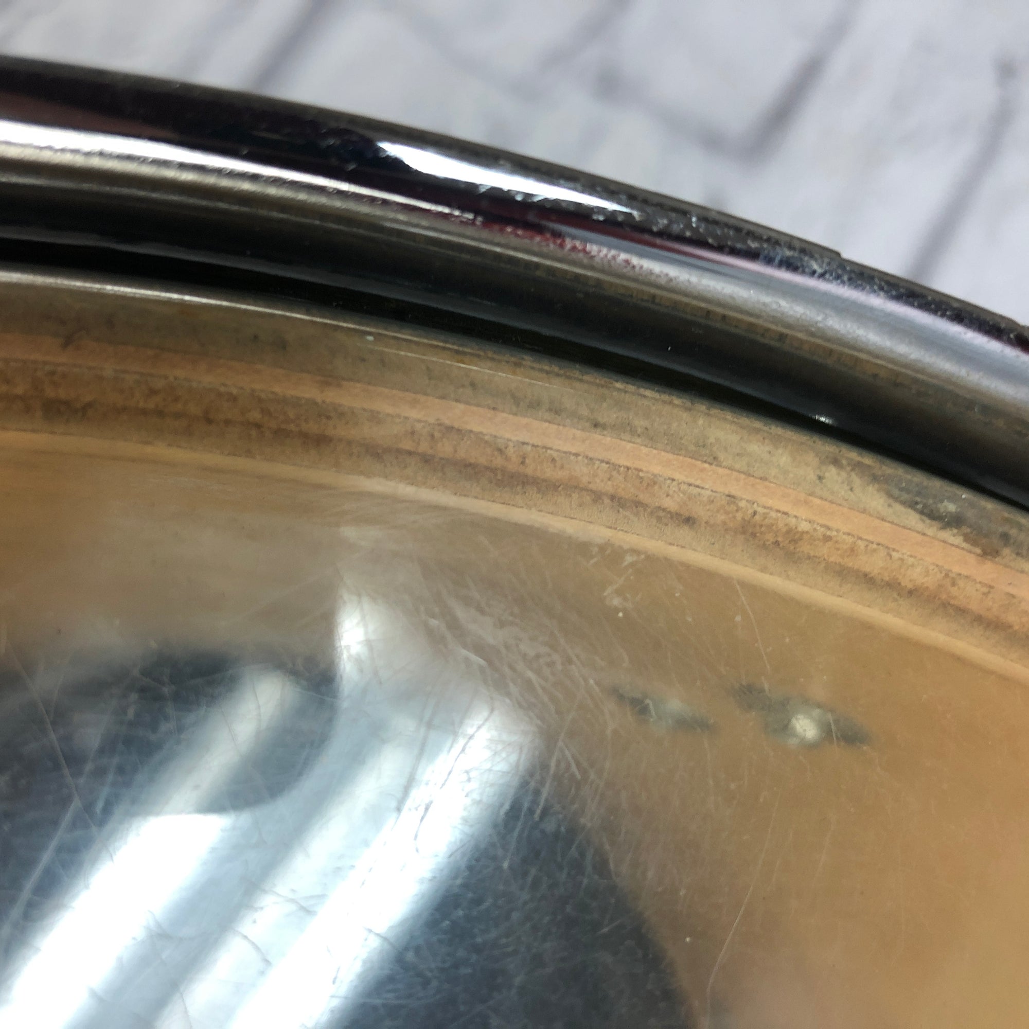Ludwig Chrome Over Wood 18x16 Tom
