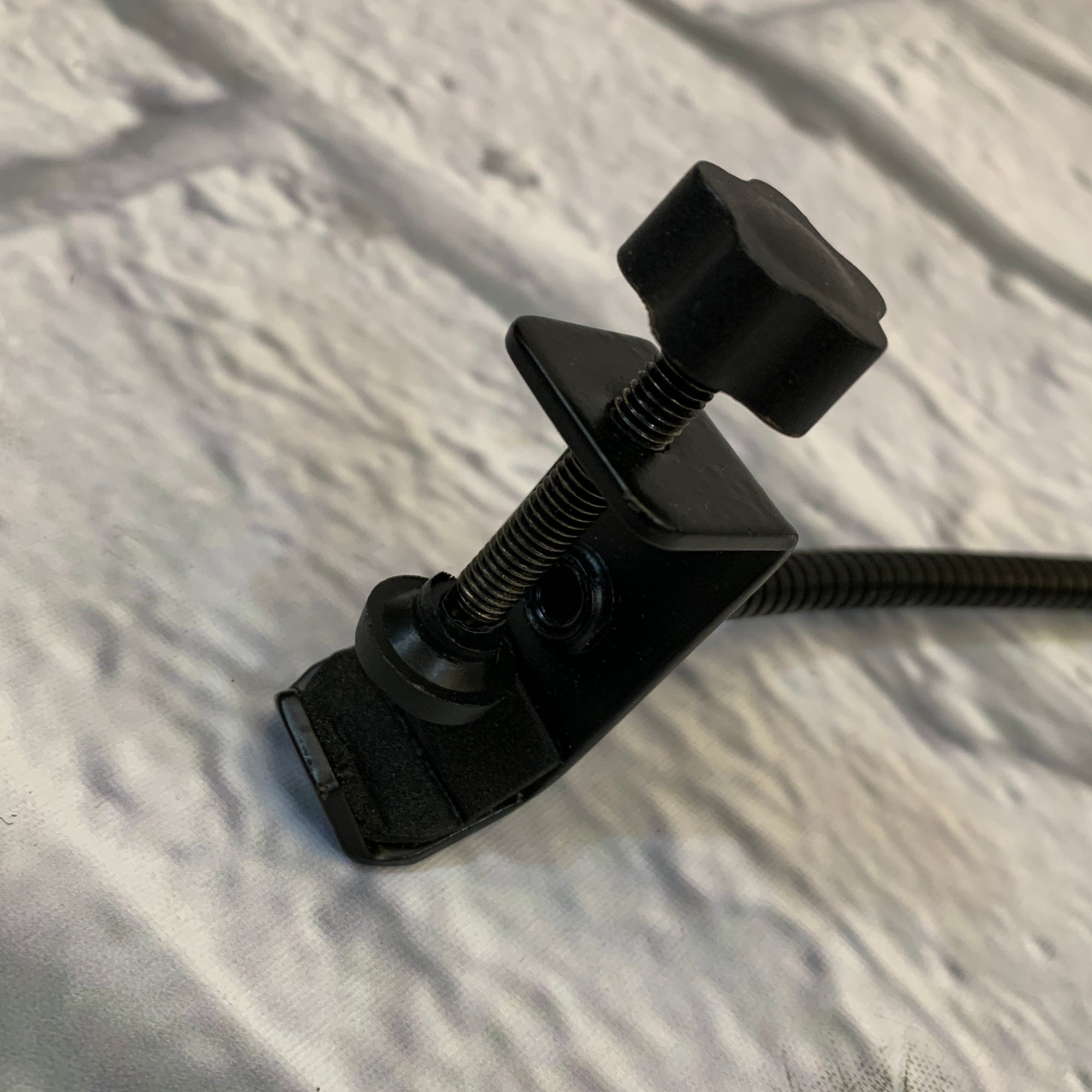 Black Fabric Microphone Pop Filter