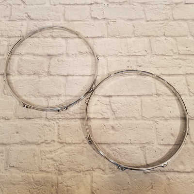 14in Snare Drum Rim Hoop Pair