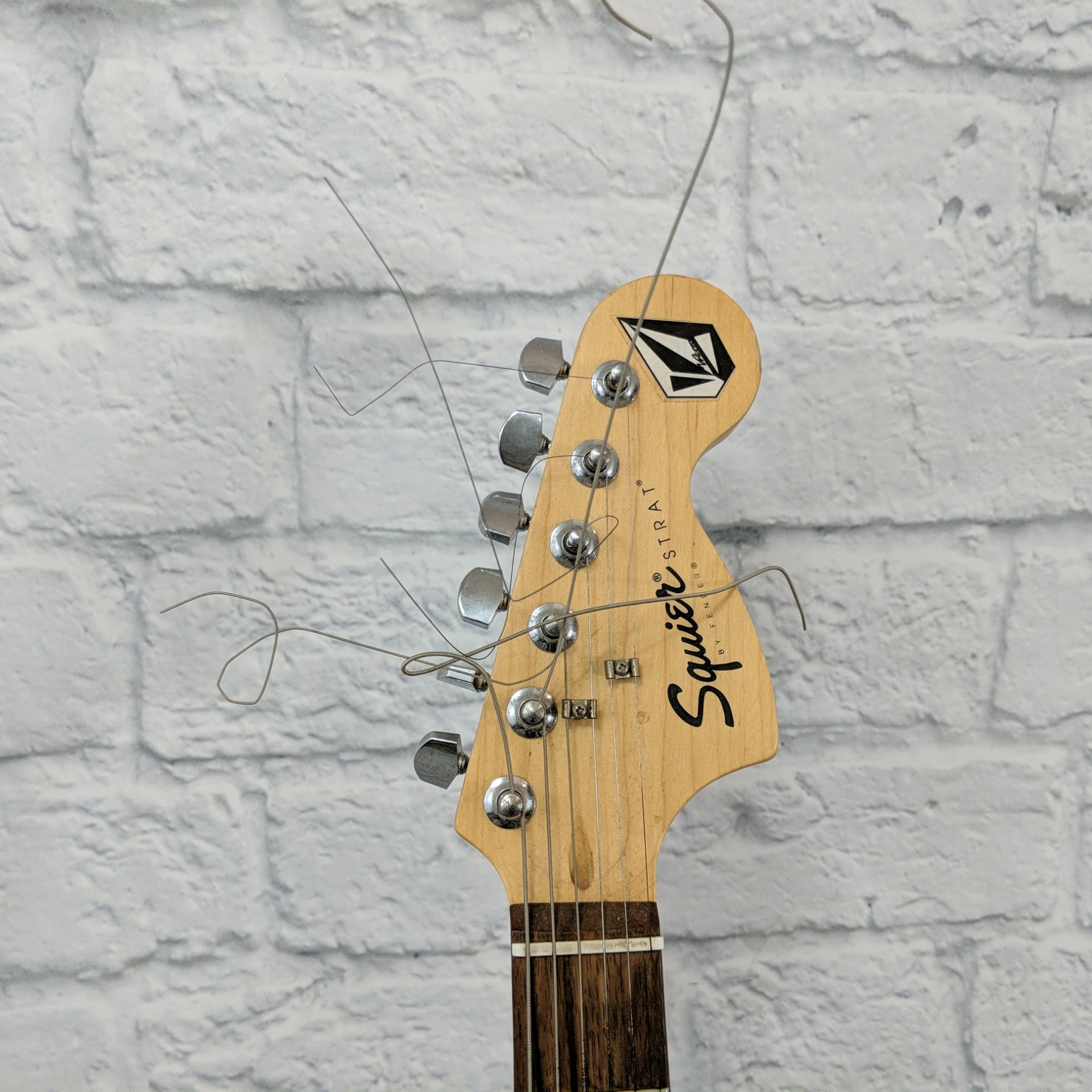 Fender Squier Strat Electric Guitar with Stickers