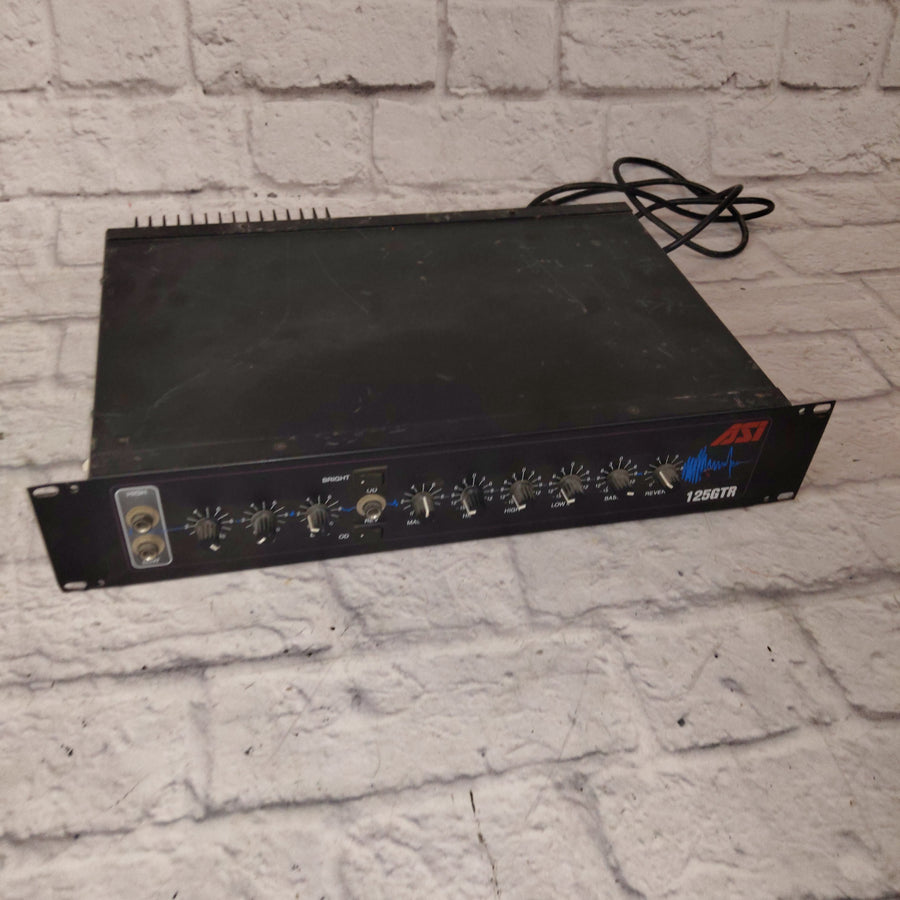 ASI 125 Watt Guitar Amplifier Head 125GTR Rack Mount AS-IS