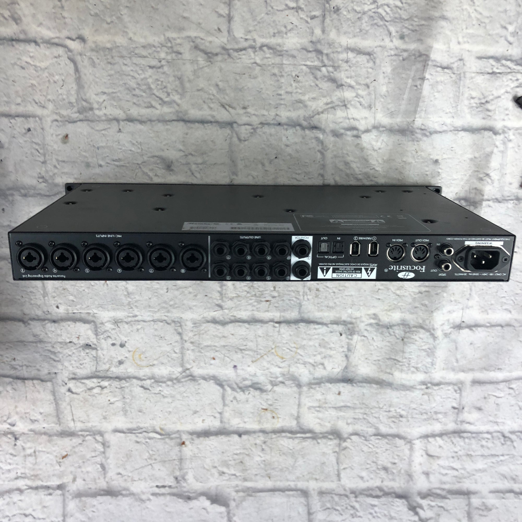 Focusrite Saffire Pro 40  Firewire / Thunderbolt Interface