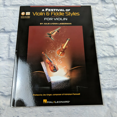 A Festival Of Violin & Fiddle Styles For Violin Book With Audio And Video Access