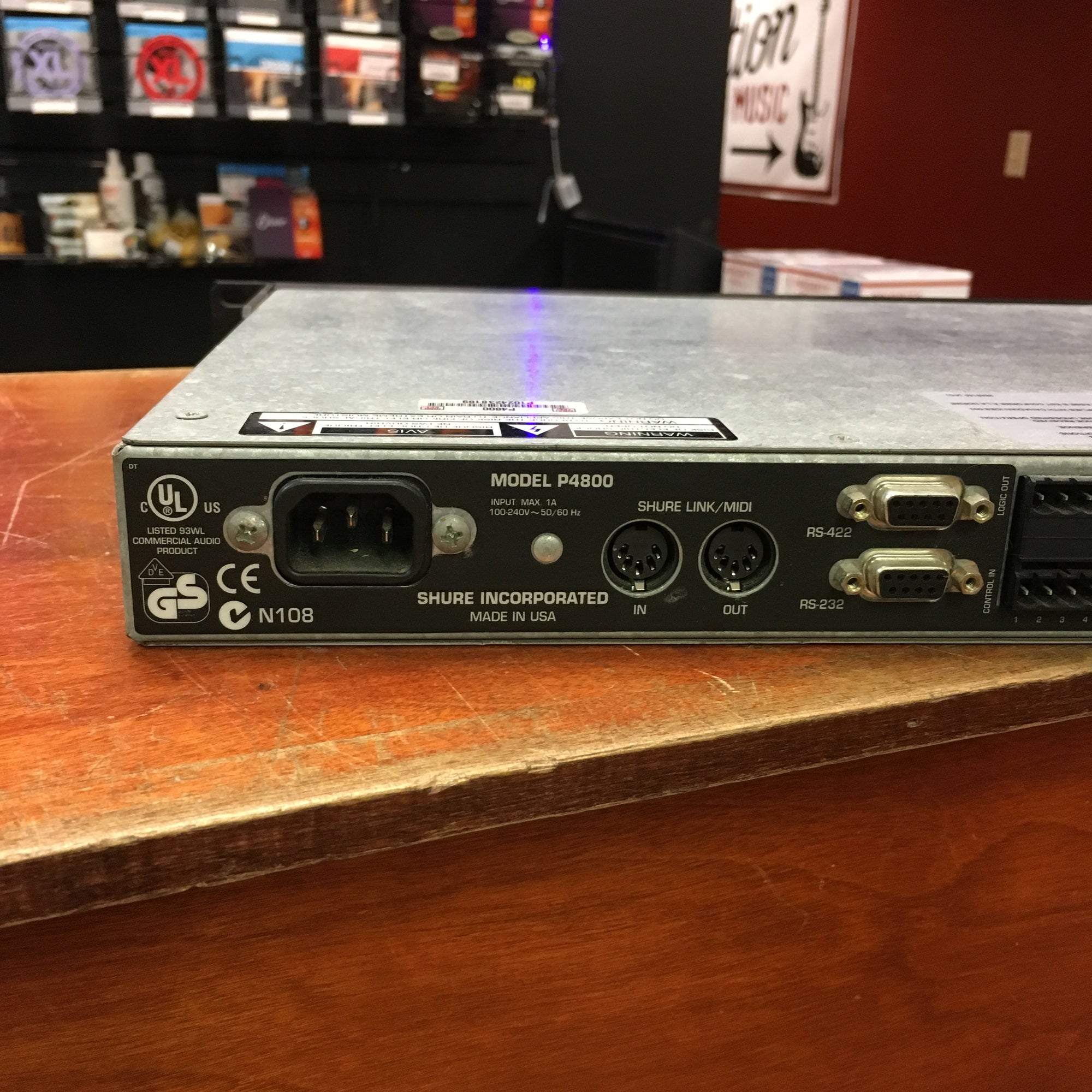 Shure P4800 Signal Processor