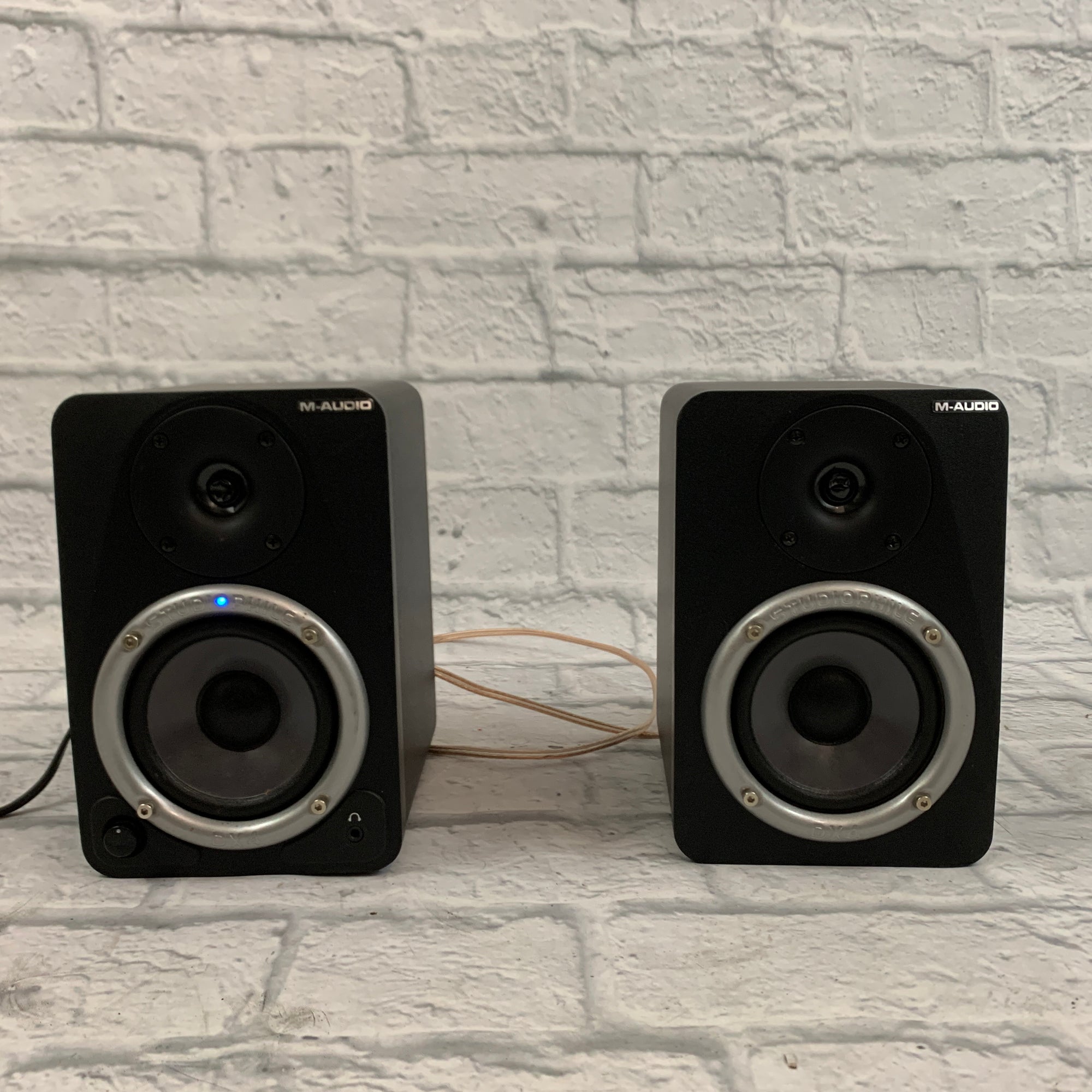 M-Audio Studiophonic DX4 Active Studio Monitor Pair AS IS