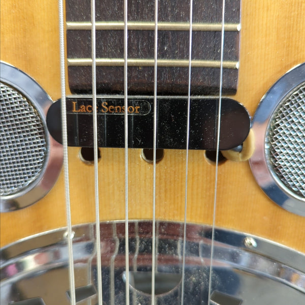 Kent Resonator Dobro with Lace Sensor Pickup Resonator Evolution Music