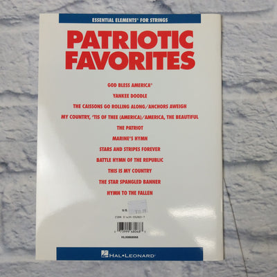 Patriotic Favorites for Strings - Piano Acc. - Essential Elements String Folio