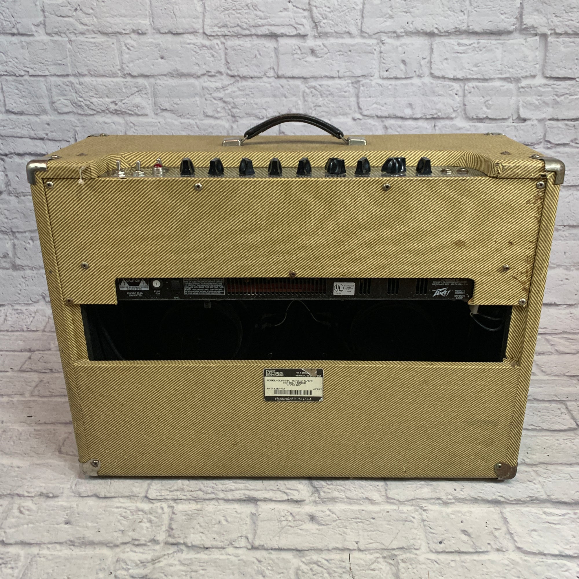 Peavey Classic 50 212 Guitar Combo Amplifier