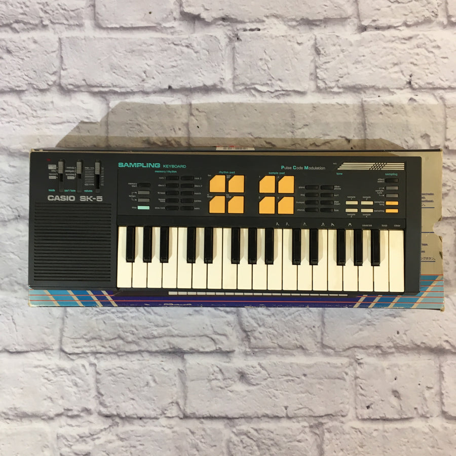 Casio SK-5 with Box and Manual