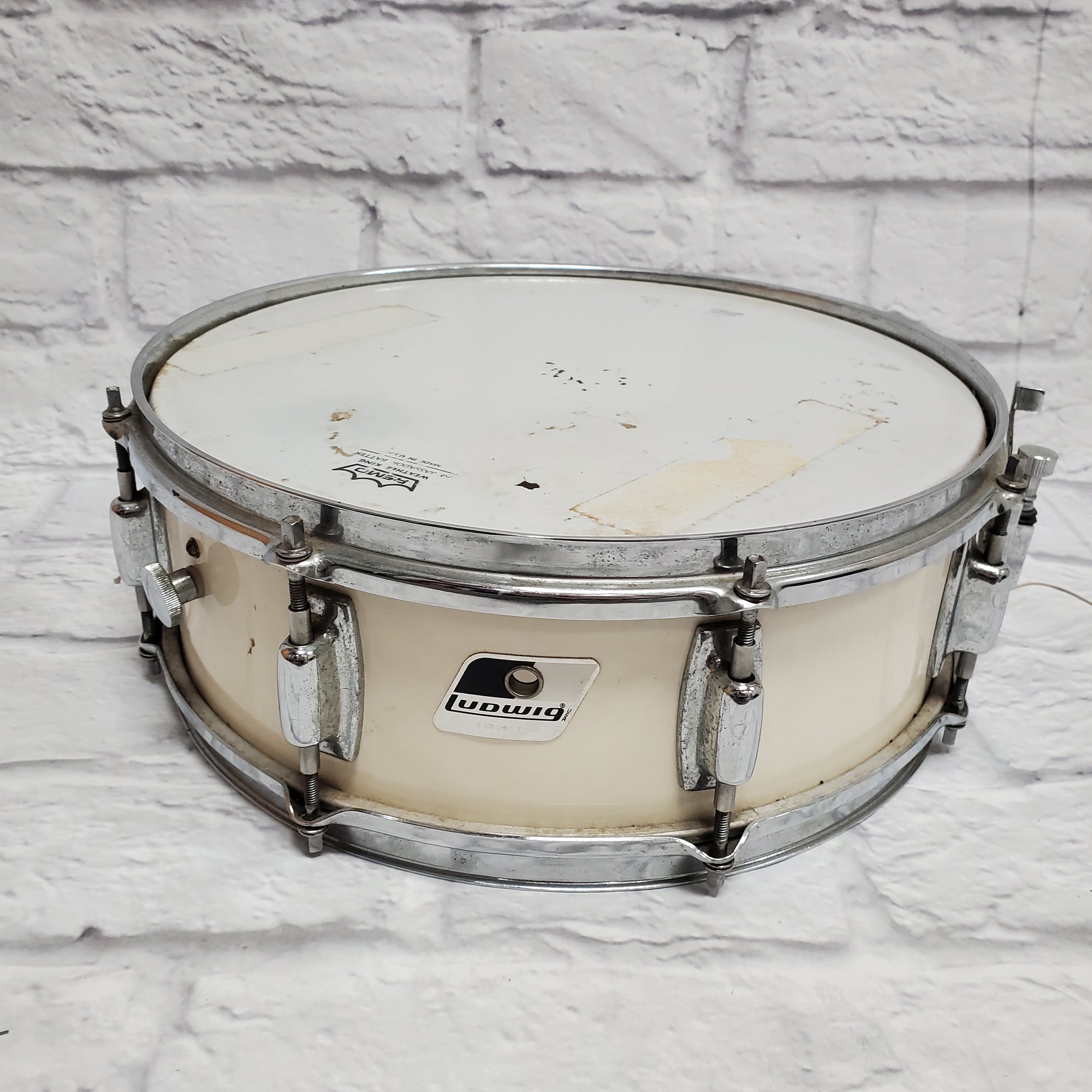 Vintage Ludwig 14"x5" Rocker Series Snare Drum 80's