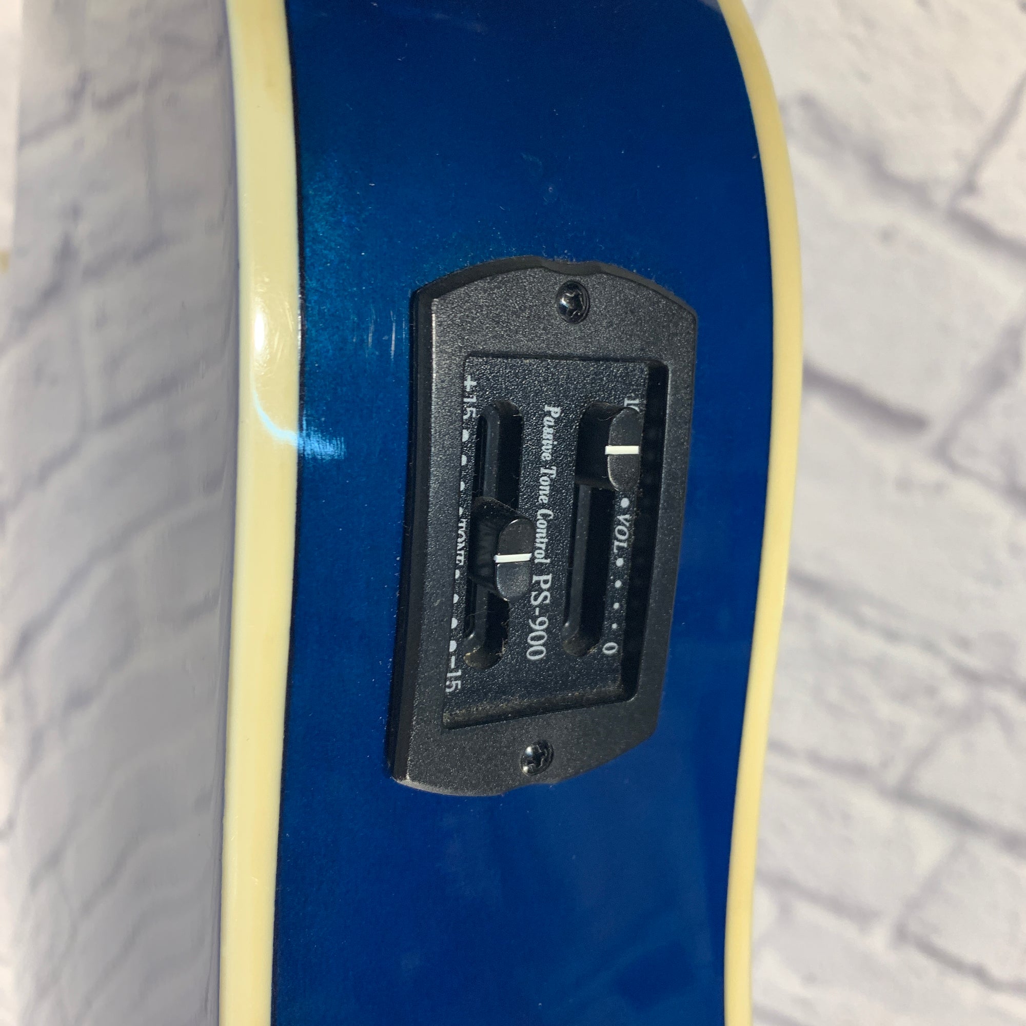 R.w. Jameson Acoustic Electric Guitar Blue