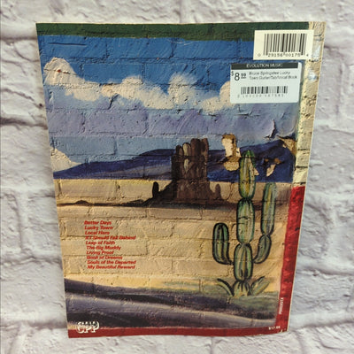 Bruce Springstee Lucky Town Guitar/Tab/Vocal Book