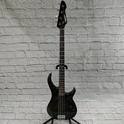 Peavey G Bass 4 String Bass Guitar -Black Holoflake