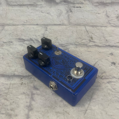 Back In Blue Overdrive/ Distortion Pedal