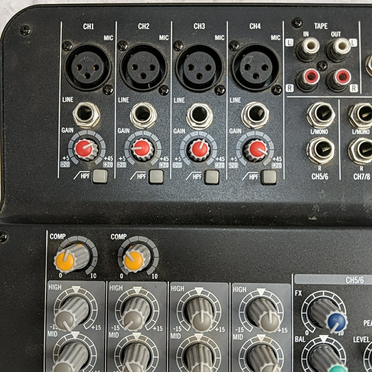 Samson Mix Pad MXP 124fx Mixing Console