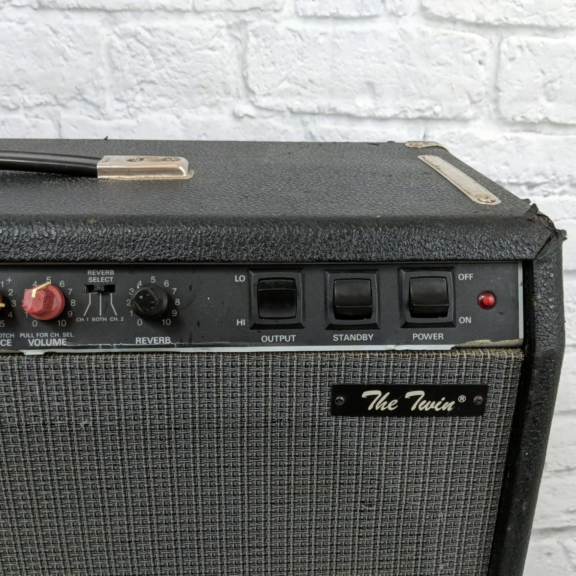 Fender The Twin Red Knob Tube Combo 2x12 Guitar