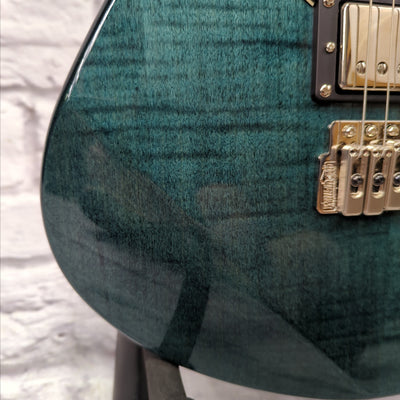 Yamaha Pacifica PAC612VIIFM Indigo Blue Electric Guitar