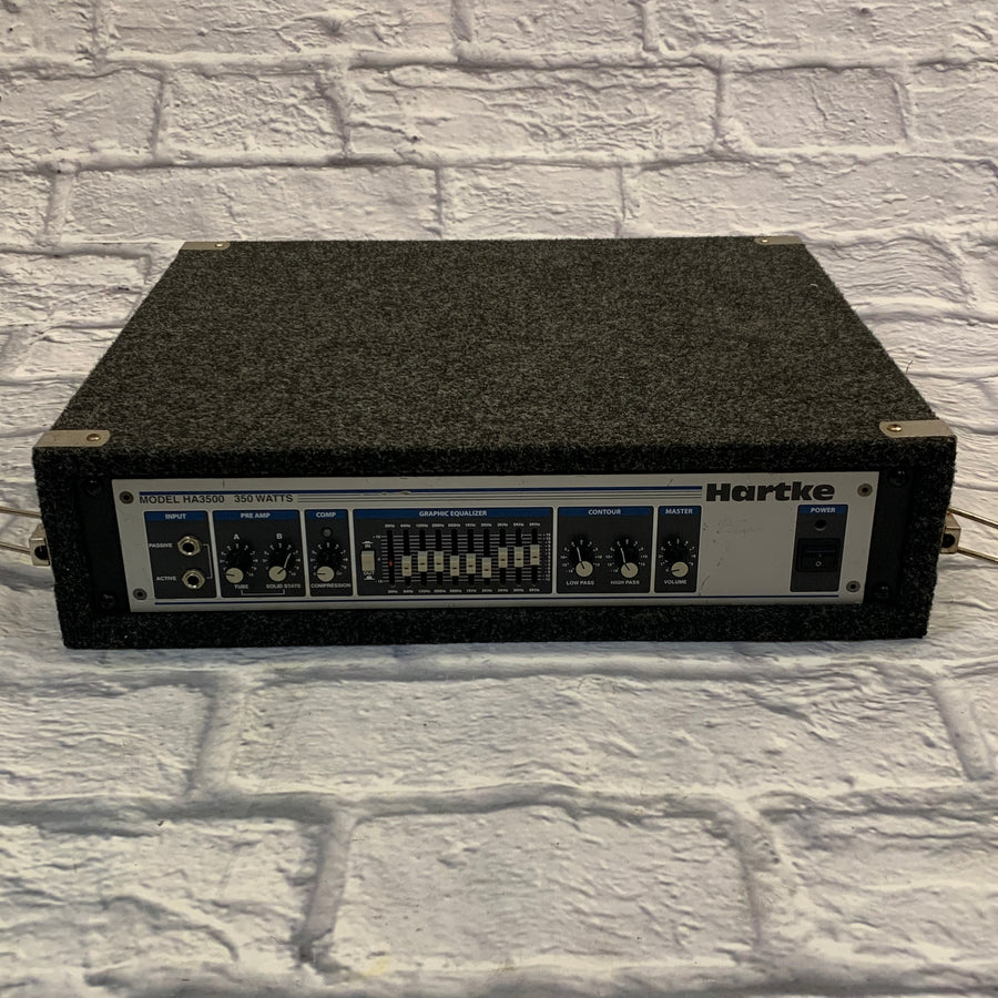 Hartke Model HA3500 350W Bass Head w/ Rack Case
