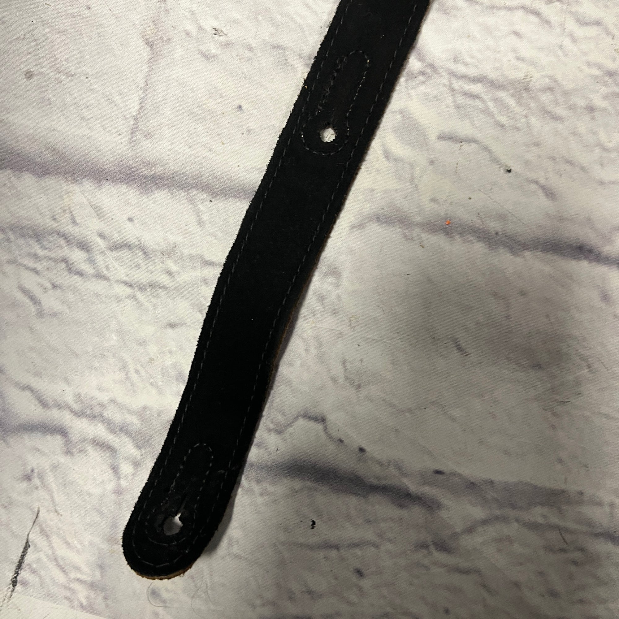 Levy's Black Suede Guitar Strap