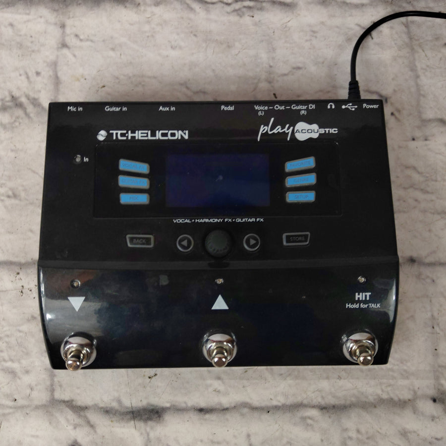 TC Helicon playacoustic Pedal