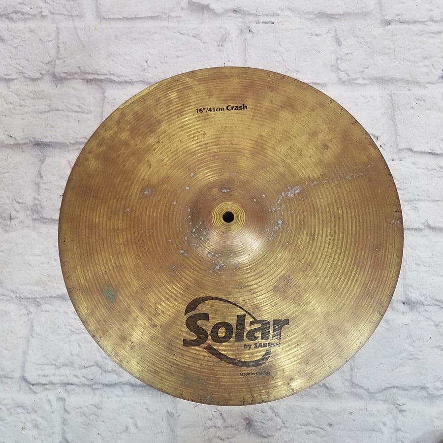 Sabian Solar 16" Crash