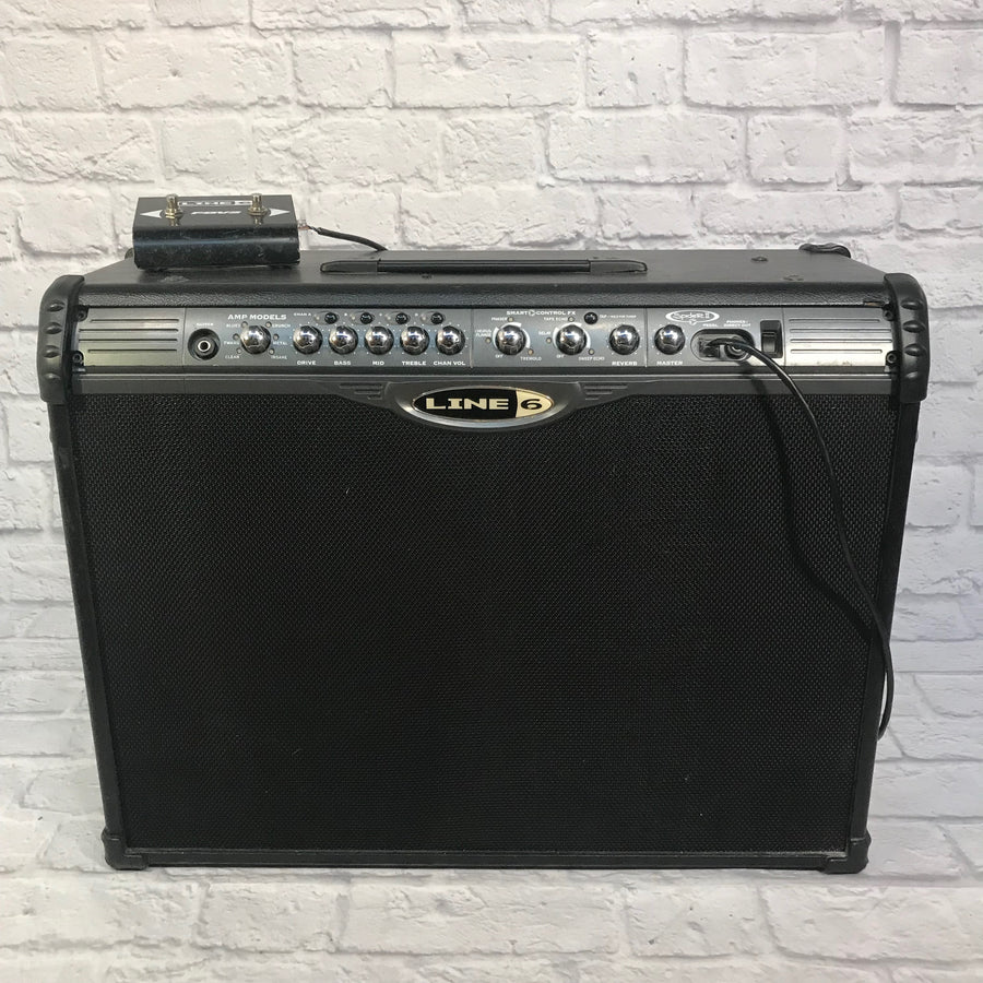 Line 6 Spider II 150 Watt 2x12 Combo with FBV2 Footswitch