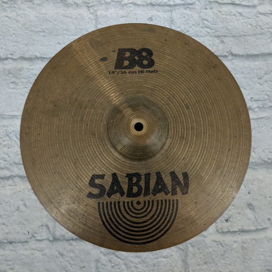 Sabian B8 14" Hi Hat Cymbals