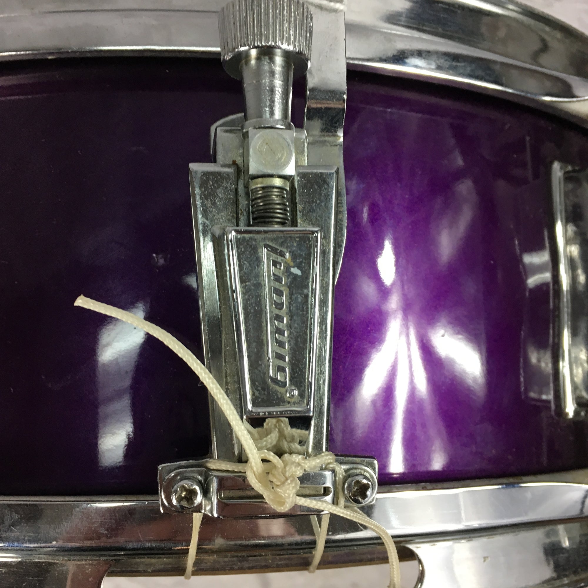 Vintage Ludwig 14 x 5 Keystone Snare Drum Rewrapped