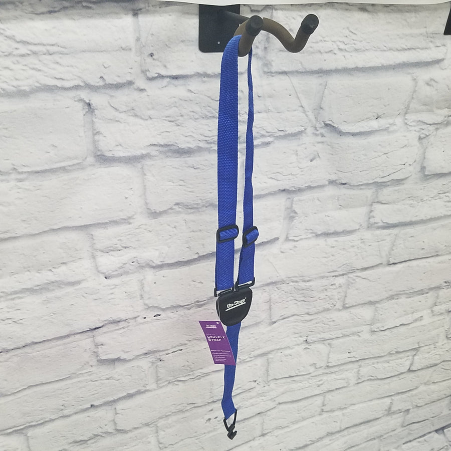 OnStage GSA70 Ukulele Strap Blue
