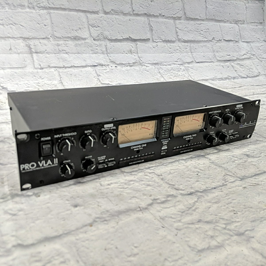 Art Pro VLA II 2-Channel Vatrol / Tube Leveling Amplifier