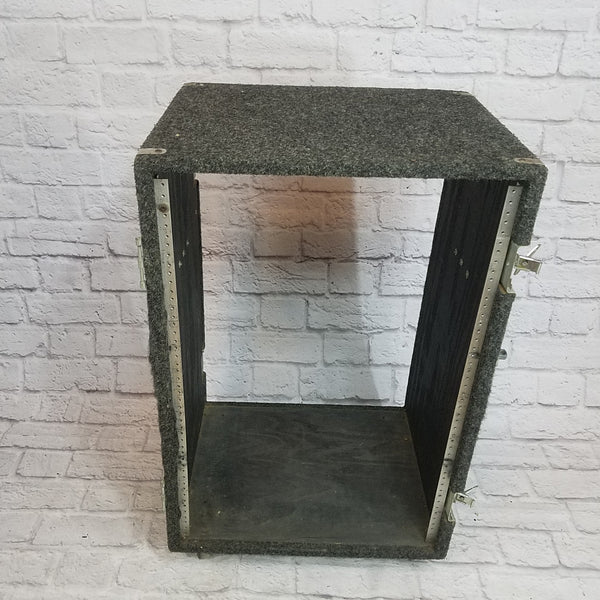 16U Carpeted Rolling Rack Case - Evolution Music