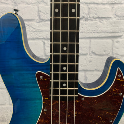 Aio (All In One) JB4 Jazz Bass 4 String - Blue Burst