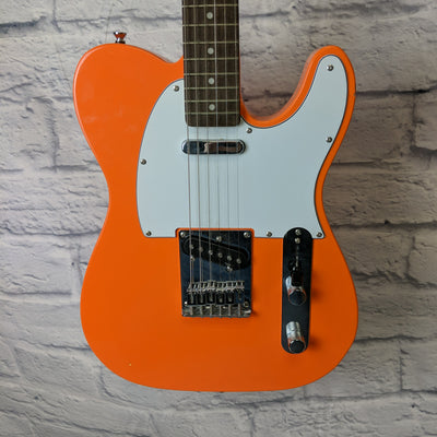 Squier Telecaster Orange Electric Guitar