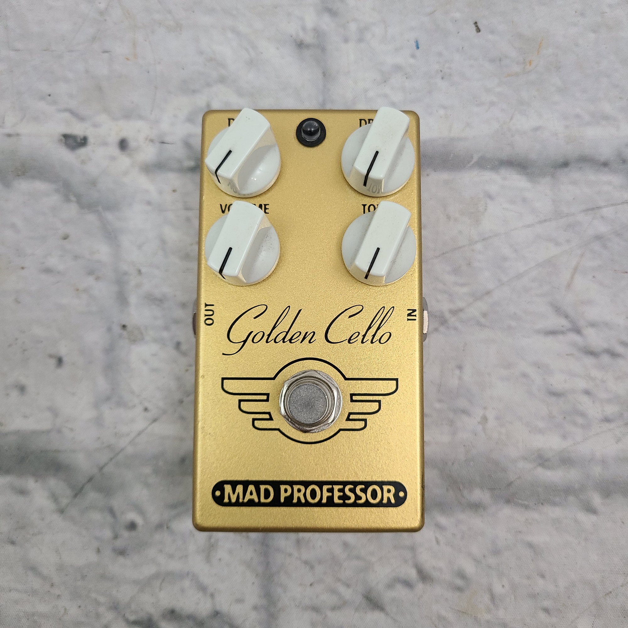 Mad Professor Golden Cello Overdrive Delay Effects Pedals