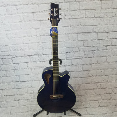 Olympia by Tacoma OMC11CE6/TBL Acoustic Guitar