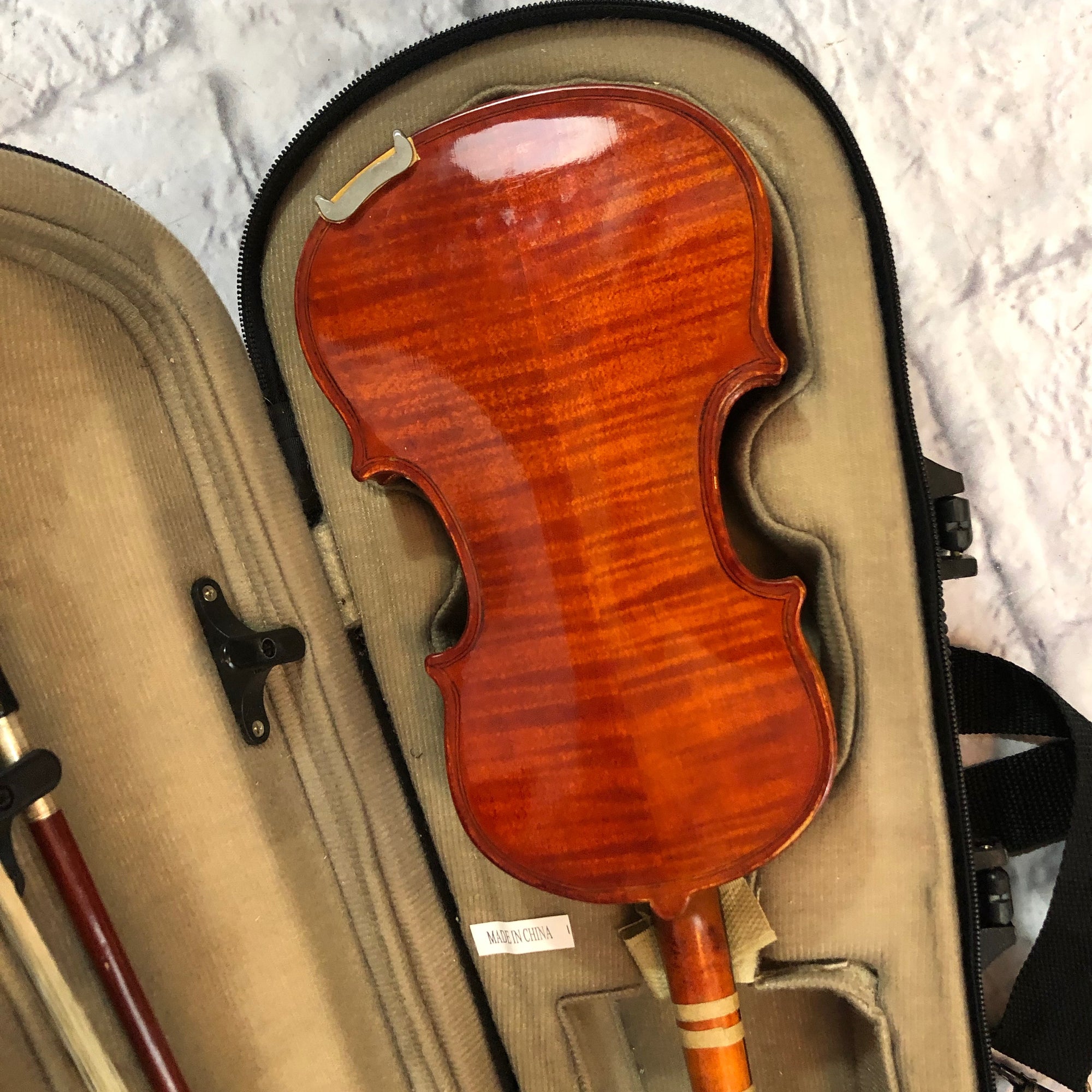 Conservarte 1/16th Stradivarius 1725 Copy Violin w Case