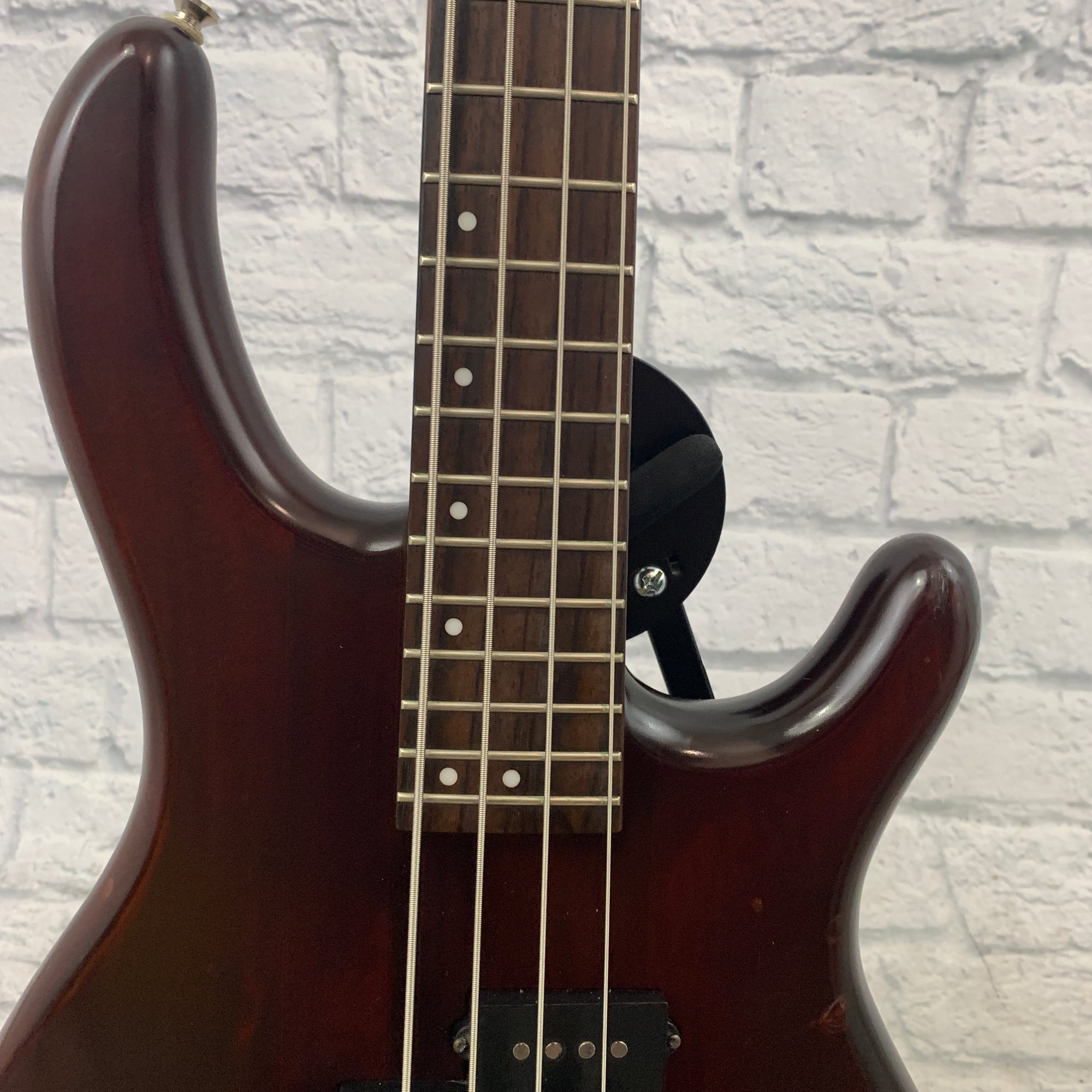 Cort Action Bass P/J 4 String Burgundy Finish