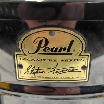 Pearl Steve Ferrone Signature Series Brass Snare Drum 14x6.5 Snare