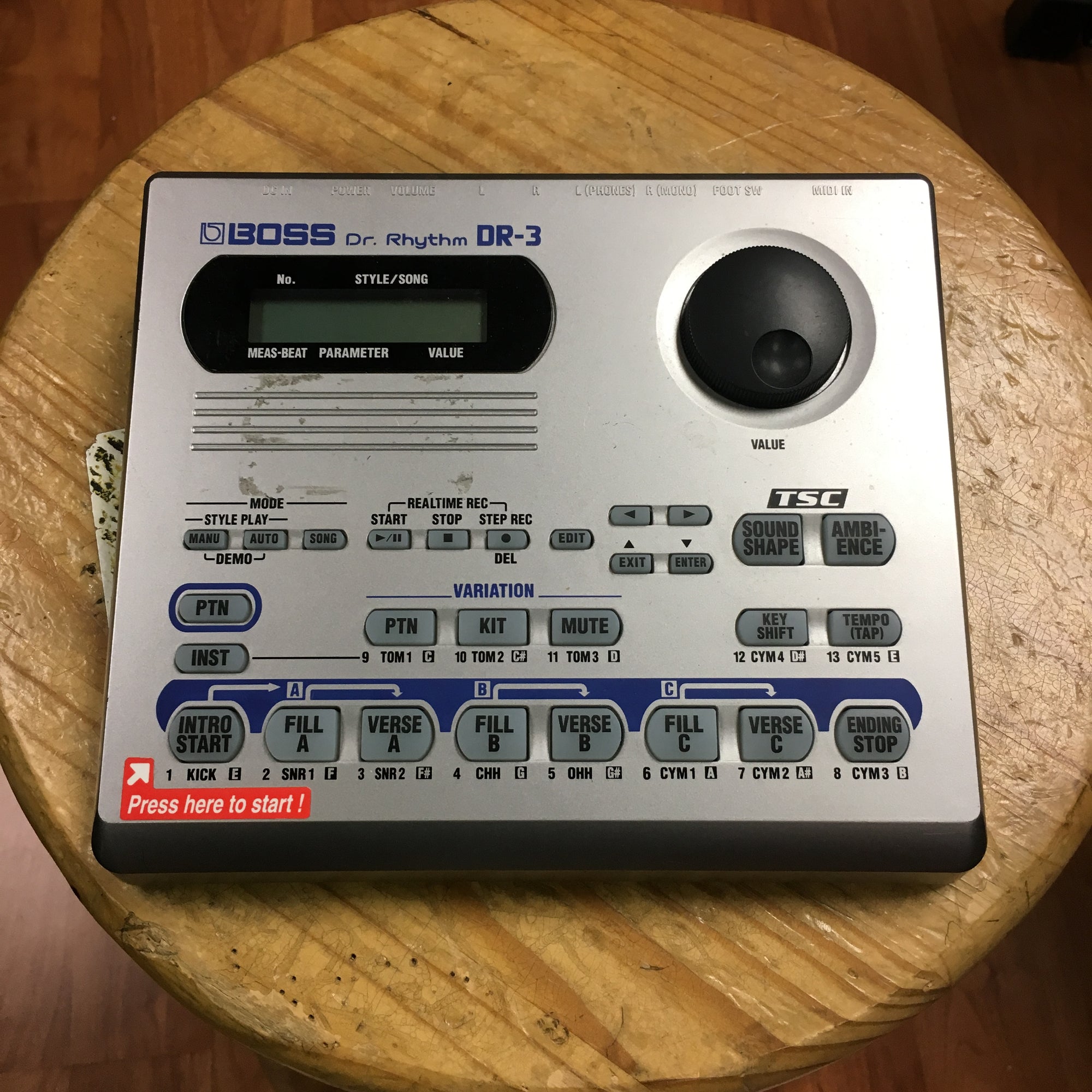 Boss DR-3 Dr. Rhythm Drum Machine