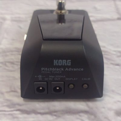 Korg Pitchblack Advance PB-AD Pedal Tuner
