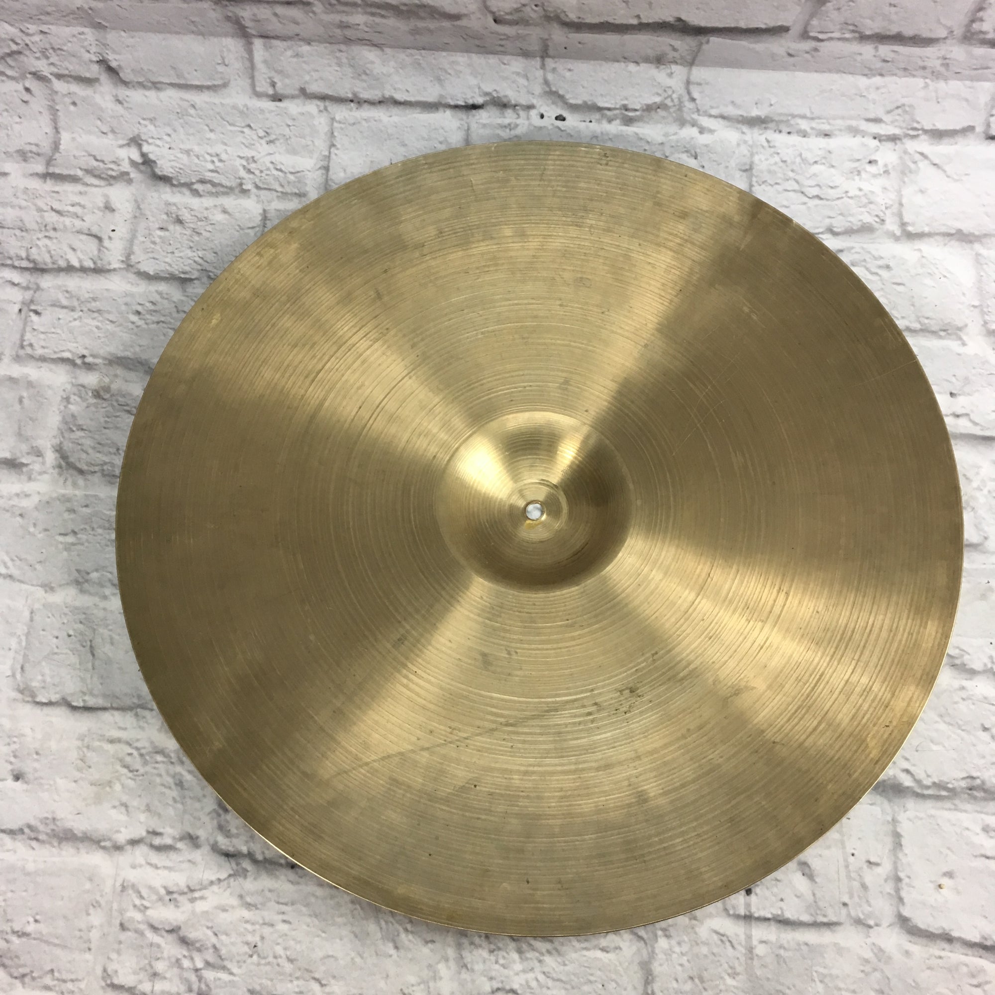Vintage 1970s Zildjian 24in Ride Cymbal