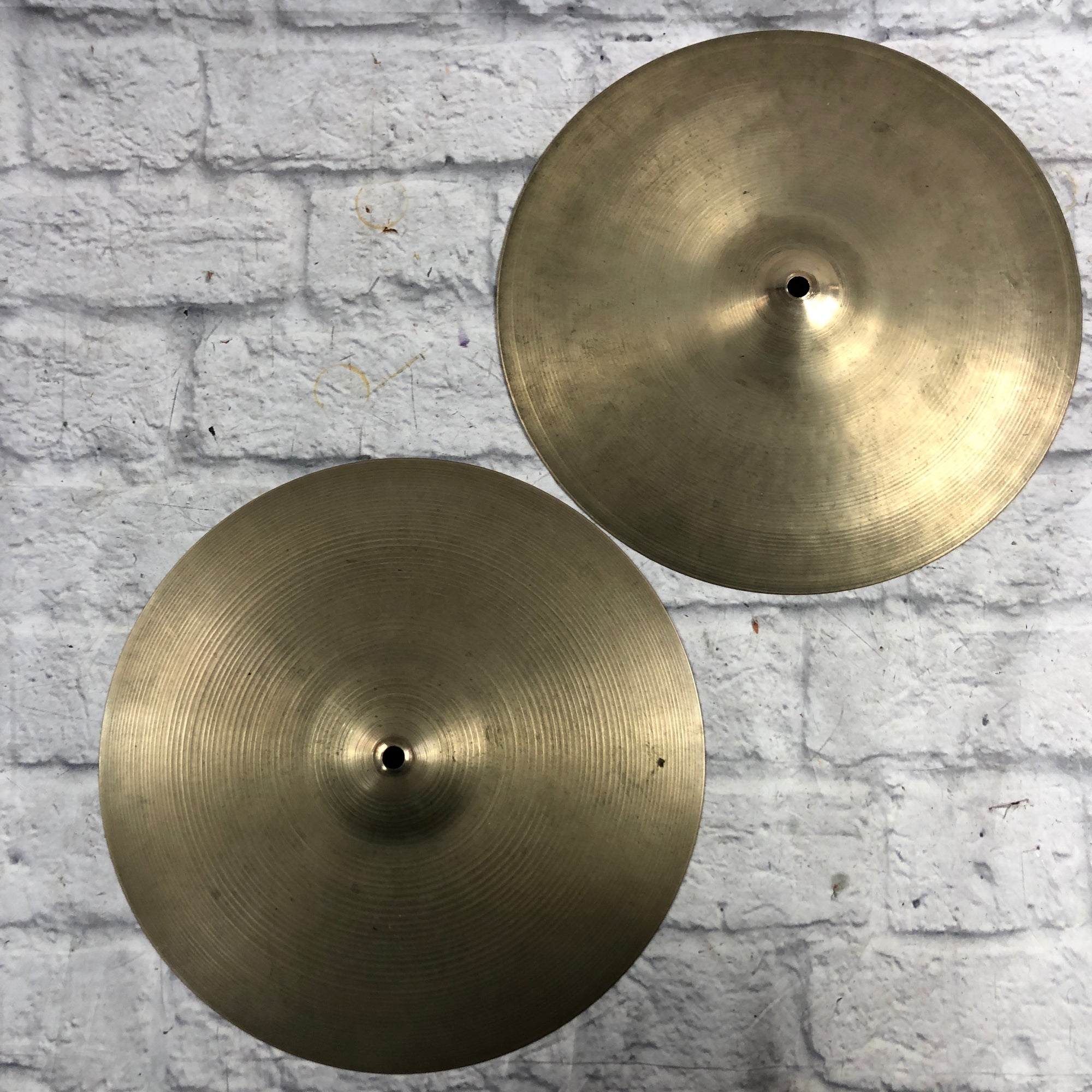 Zildjian 14 Hi Hat Cymbal Pair 1980s