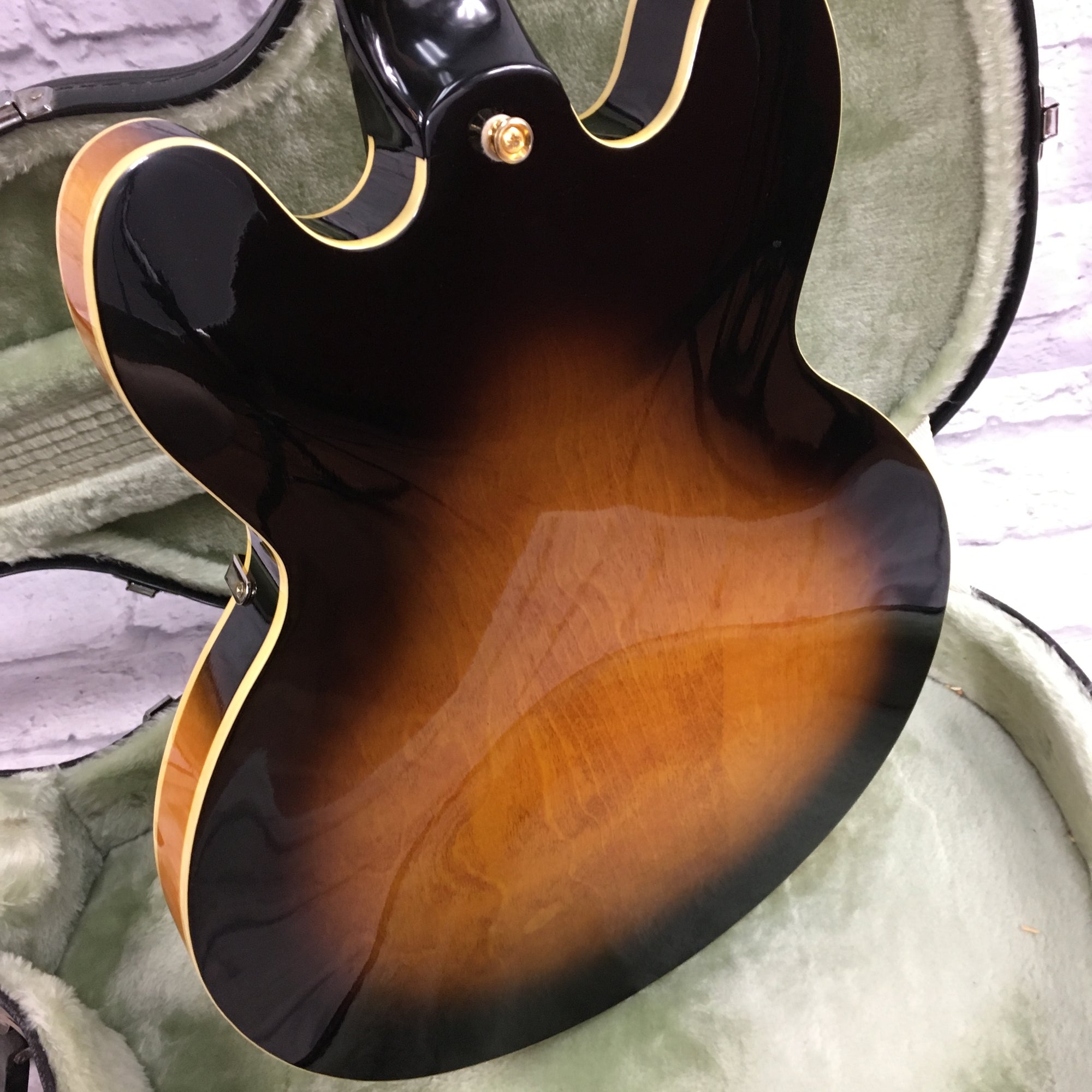 Epiphone Dot Vintage Sunburst Semi-Hollow w/ Hardcase - Evolution