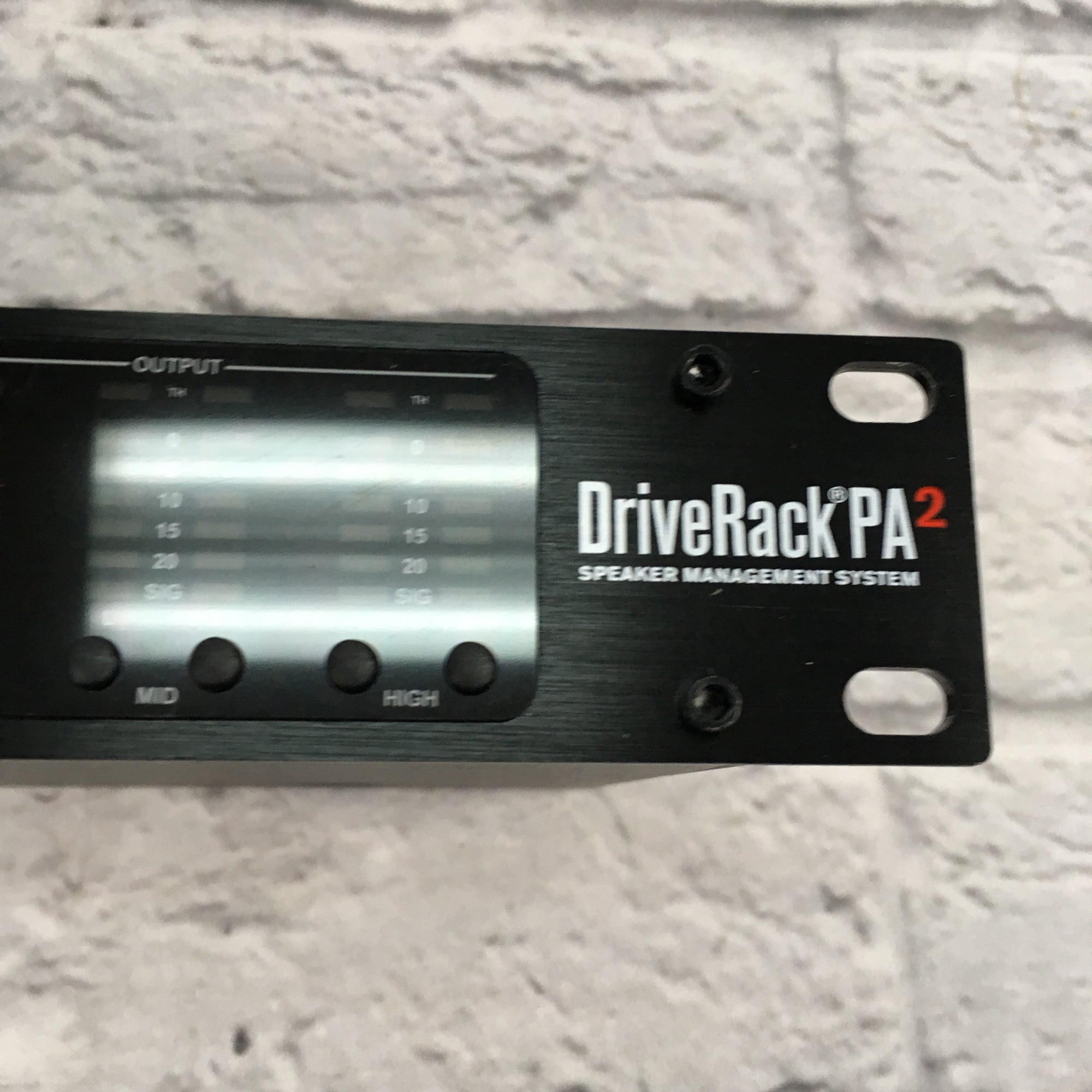 DBX DriveRack PA2 Loudspeaker Management System