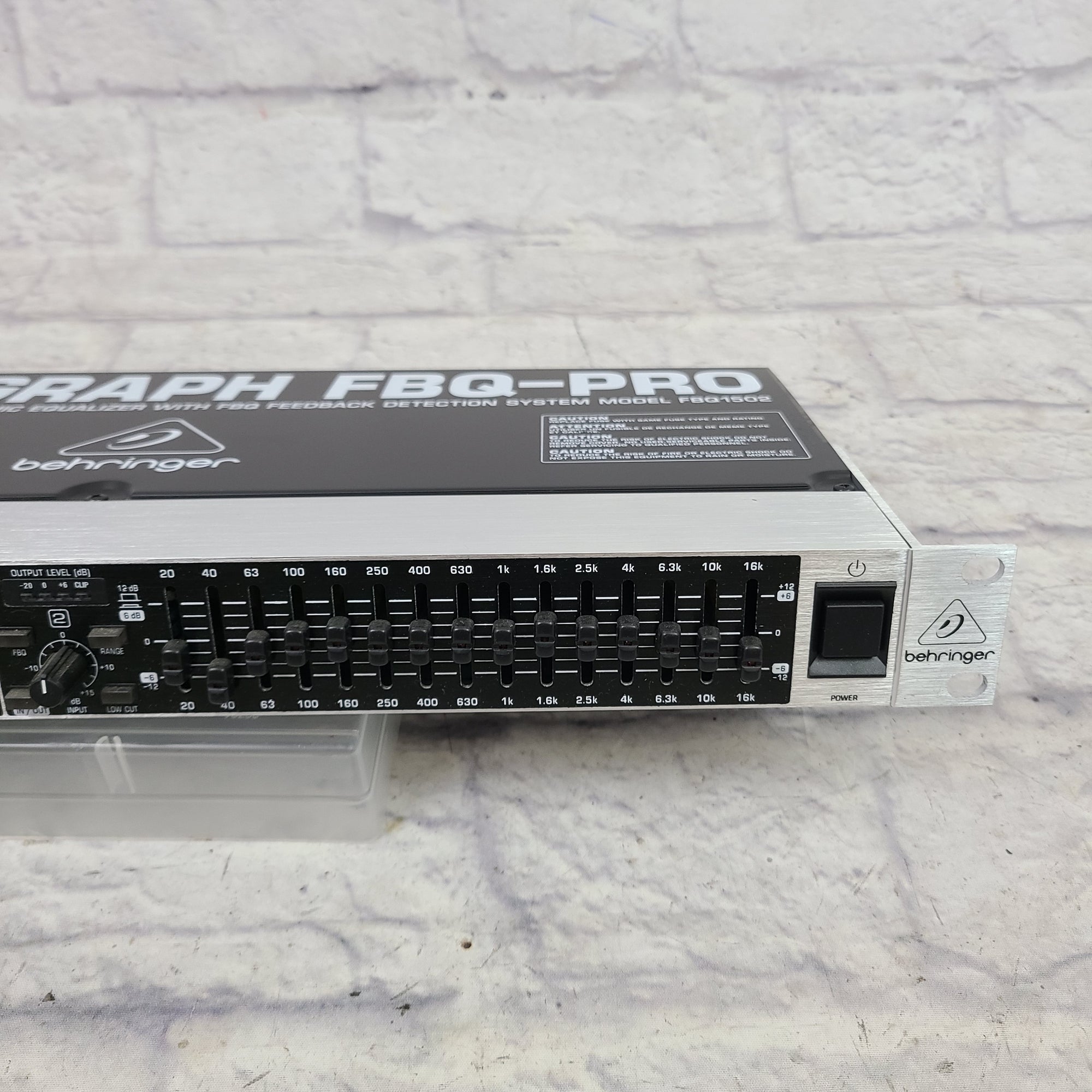 Behringer Ultragraph Pro Home Audio EQ