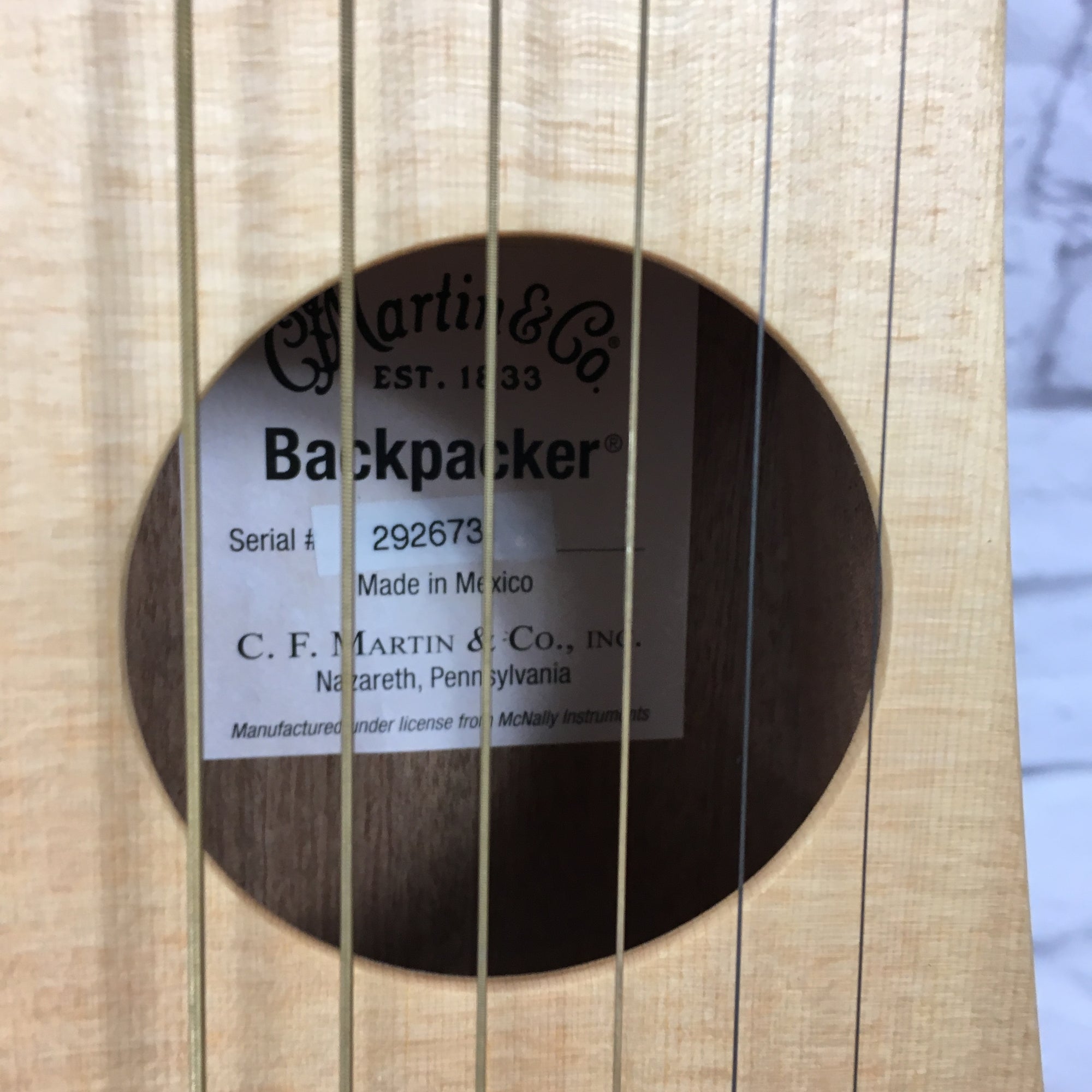 Martin Backpacker Travel Acoustic